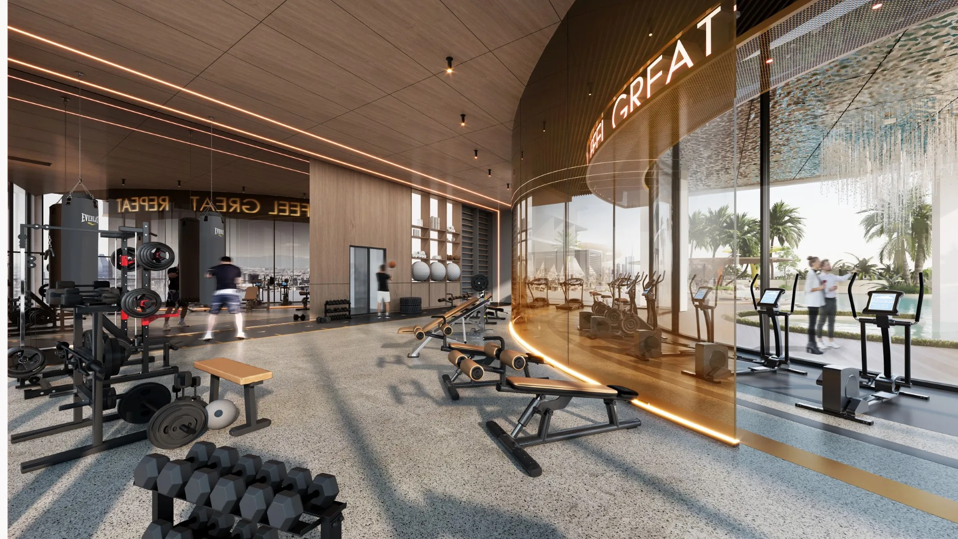 102627-21gym-view-02-1 🌟 MARQUIS ONE – Luxe & Style à Arjan, Dubaï 🌟 – Appartement Dubai (7/10)