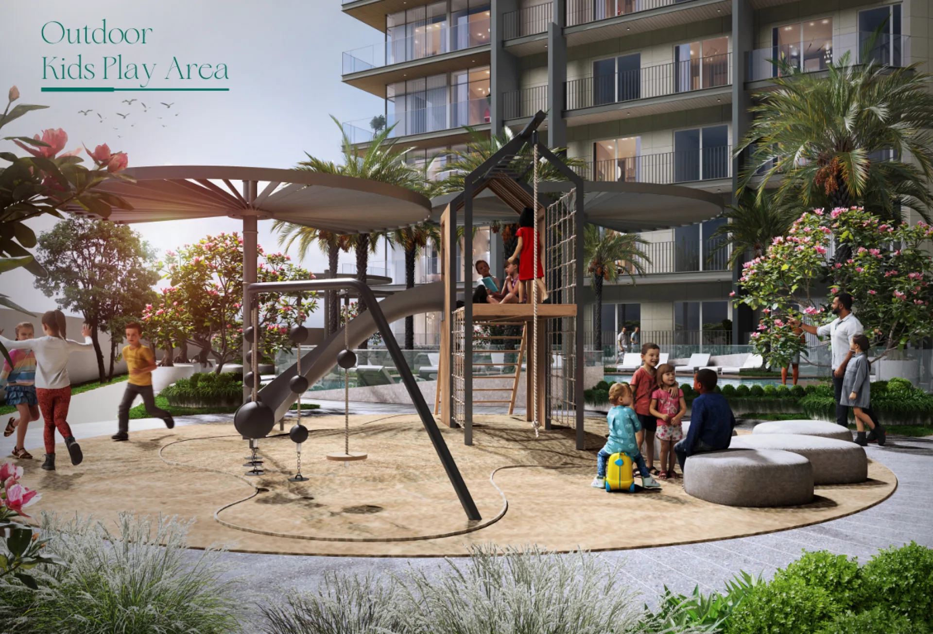 Floarea Grande – Votre Oasis Moderne à Arjan, Dubaï – Appartement Arjan (9/24)