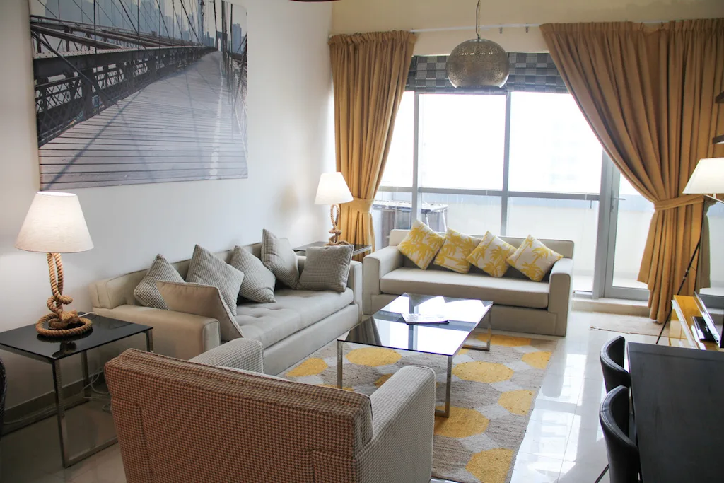 2 bedrooms sur la Marina entièrement meublé – Appartement Dubai (5/10)