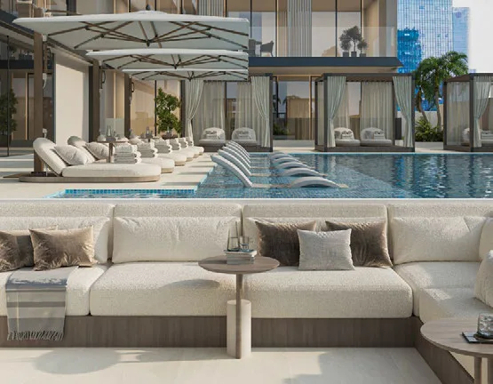 98808-BELLE-VIE-ZIMAYA-DSO-SUNKEN-LOUNGE Belle Vie par Zimaya – Appartement Dubai Silicon Oasis (19/24)