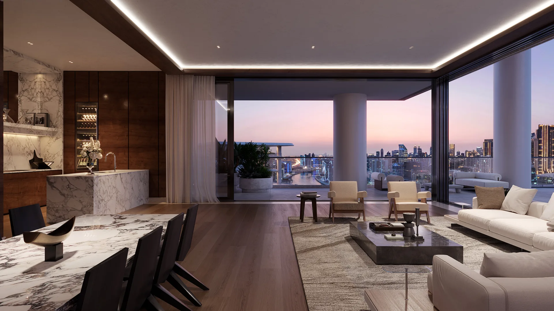 VELA VIENTO BY OMNIYAT | Le Sommet de l'Élégance Suspendue à Marasi Bay – Appartement Dubai (10/30)