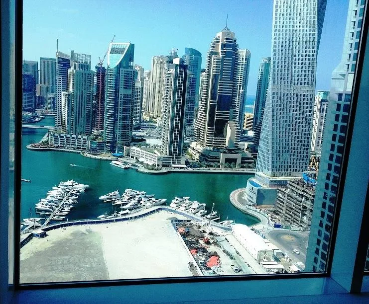 Grand appartement à 1 chambre à MAG 218 Tower avec une entière sur la marina – Appartement Dubai (3/12)