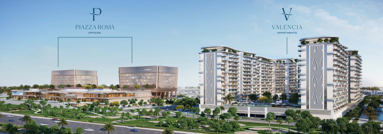 DAMAC LAGOONS DISTRICT - VALENCIA & PIAZZA ROMA – Appartement Dubai (1/20)