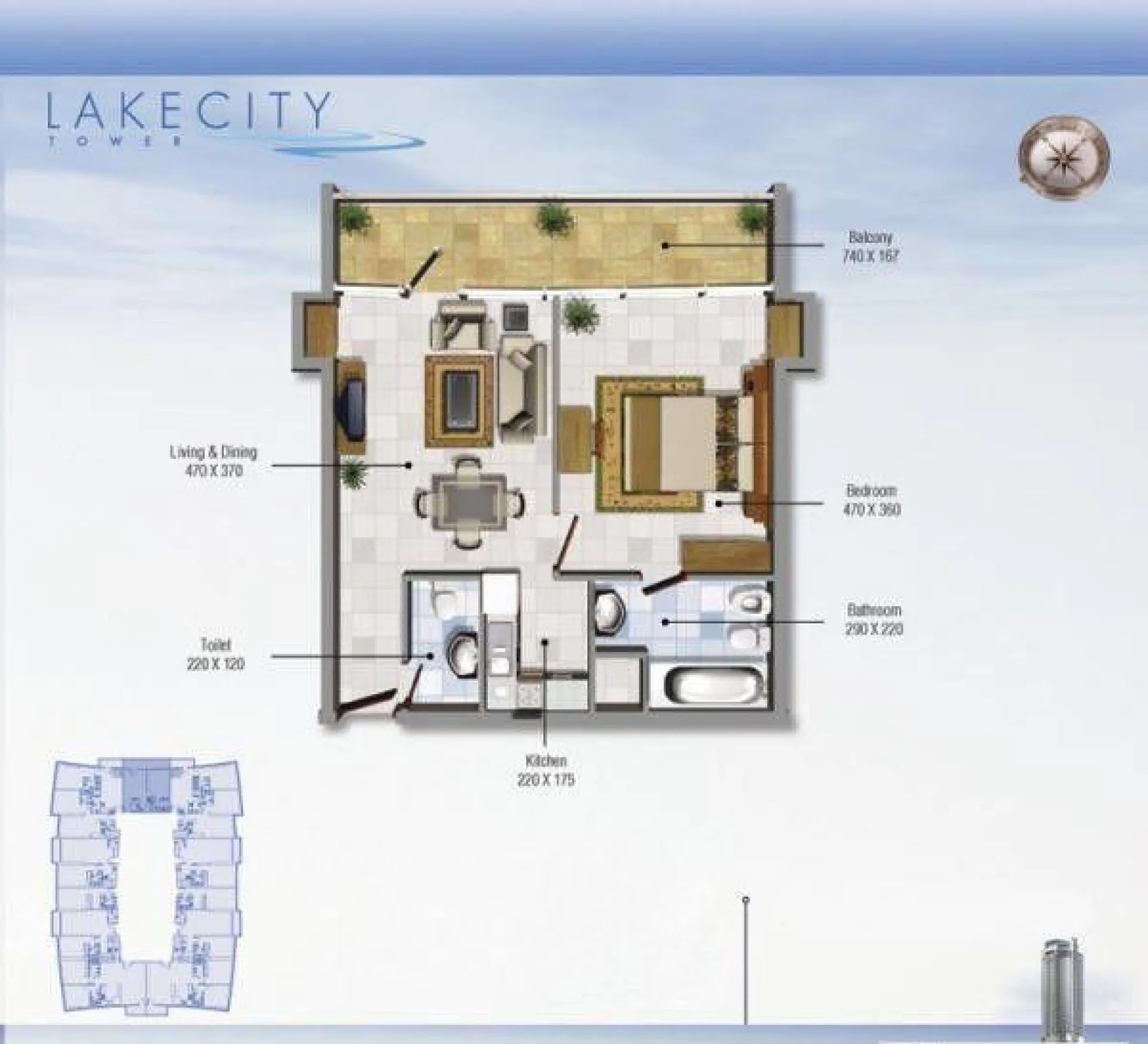 lct1-1590742425114 2 pièces à JLT – Appartement Dubai (2/10)
