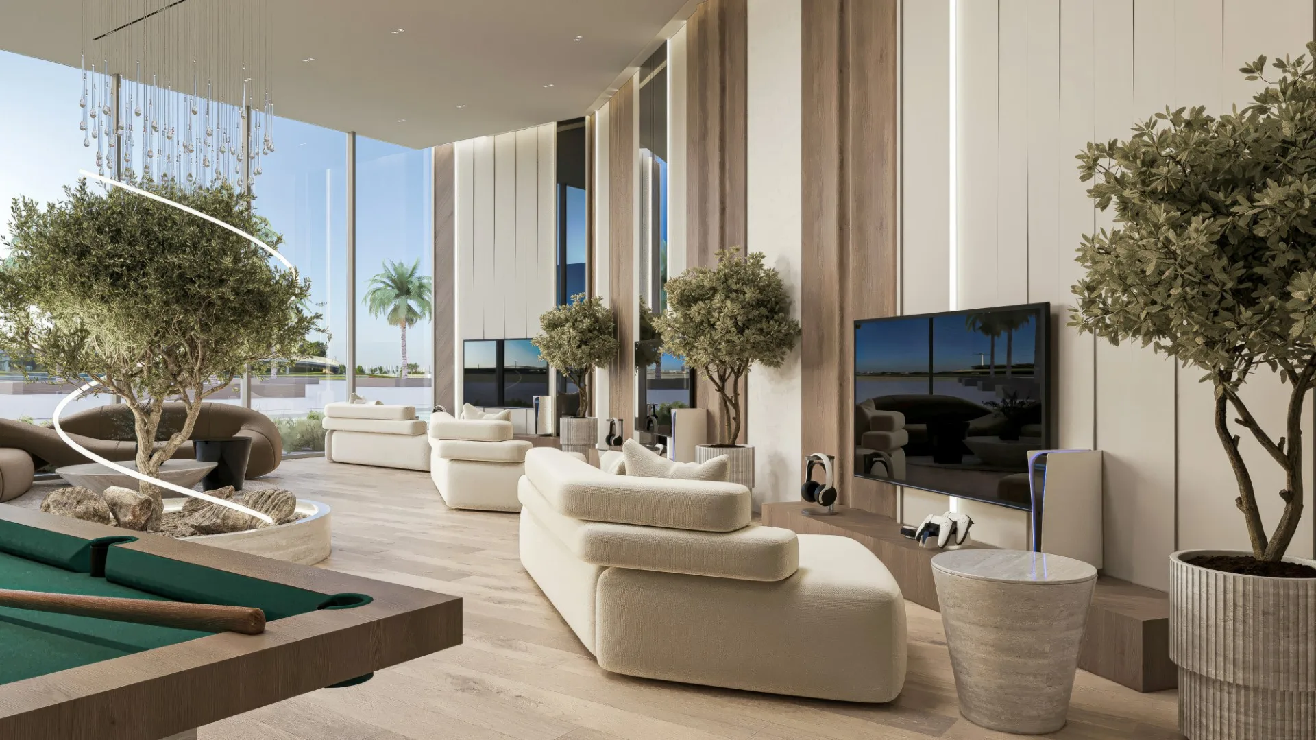 110464-Gaming-Room-1 SAKURA GARDENS - DUBAILAND – Appartement Dubai Land Residence Complexe (17/30)