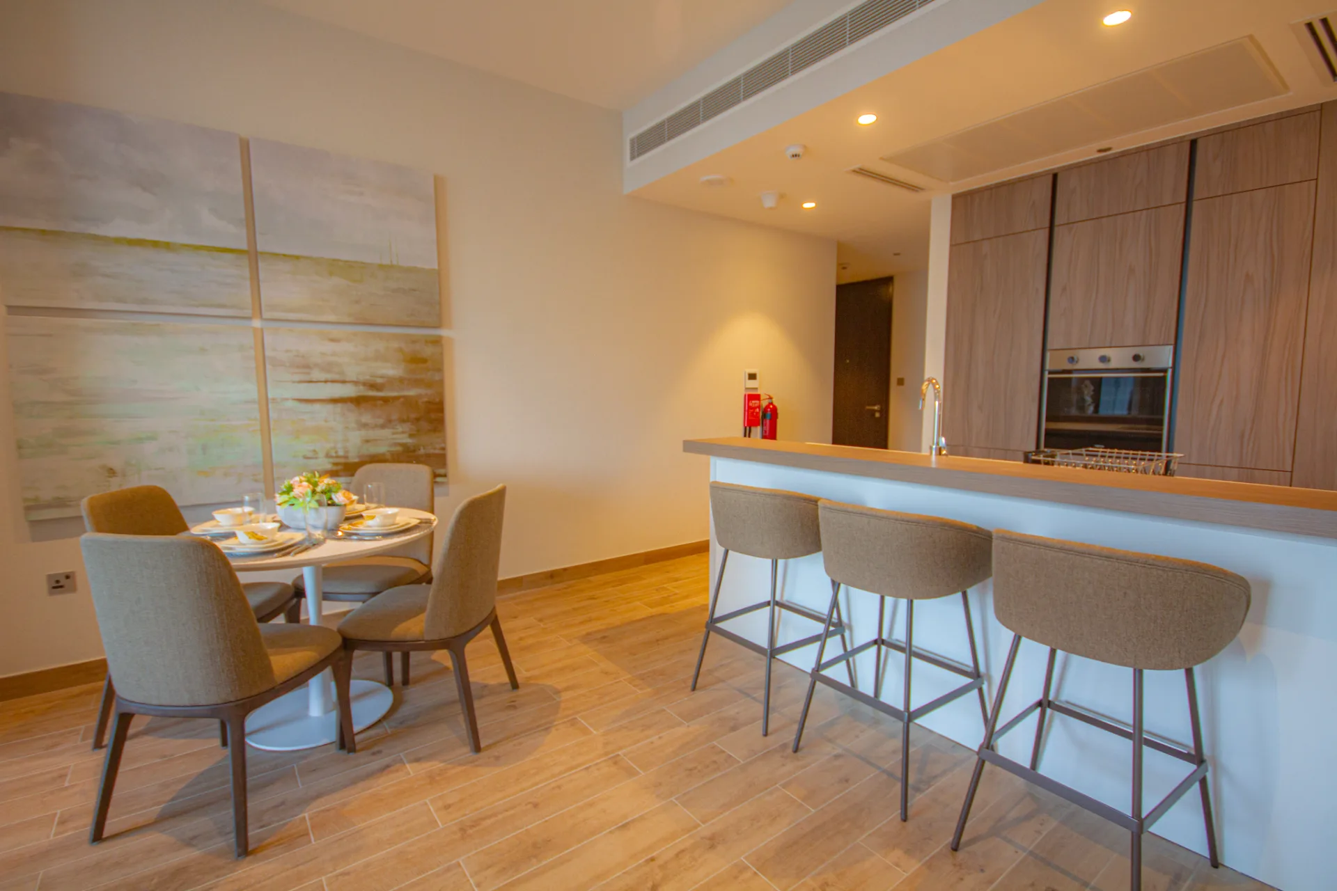 Appartement de luxe avec vue partielle sur la mer et Dubai Skyline – Appartement Dubai (7/10)