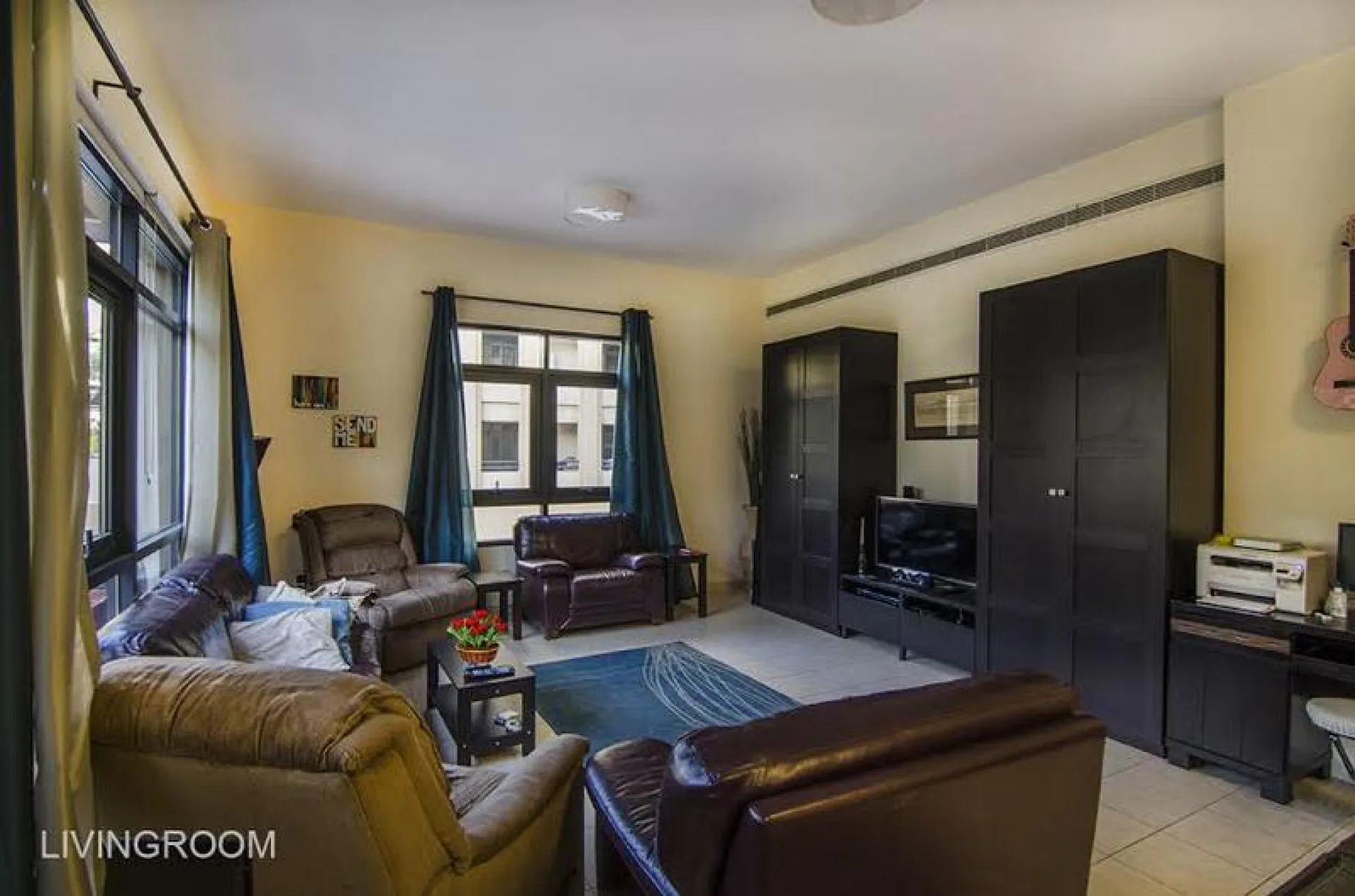 3 ch + bureau + cour intérieur – Appartement Dubai (3/9)