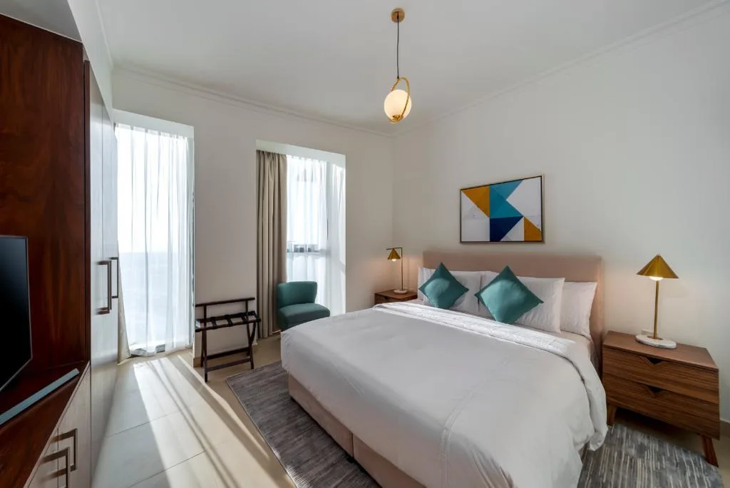 Superbe et rare appartement de 3 chambres avec vue complète sur Burj Khalifa et la fontaine de Dubaï – Appartement Dubai (8/1