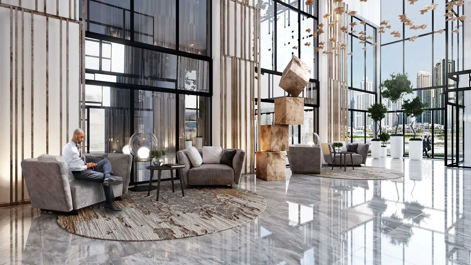 AHAD RESIDENCES Résidence de standing située à Business Bay, Dubaï – Appartement Dubaï (20/20)