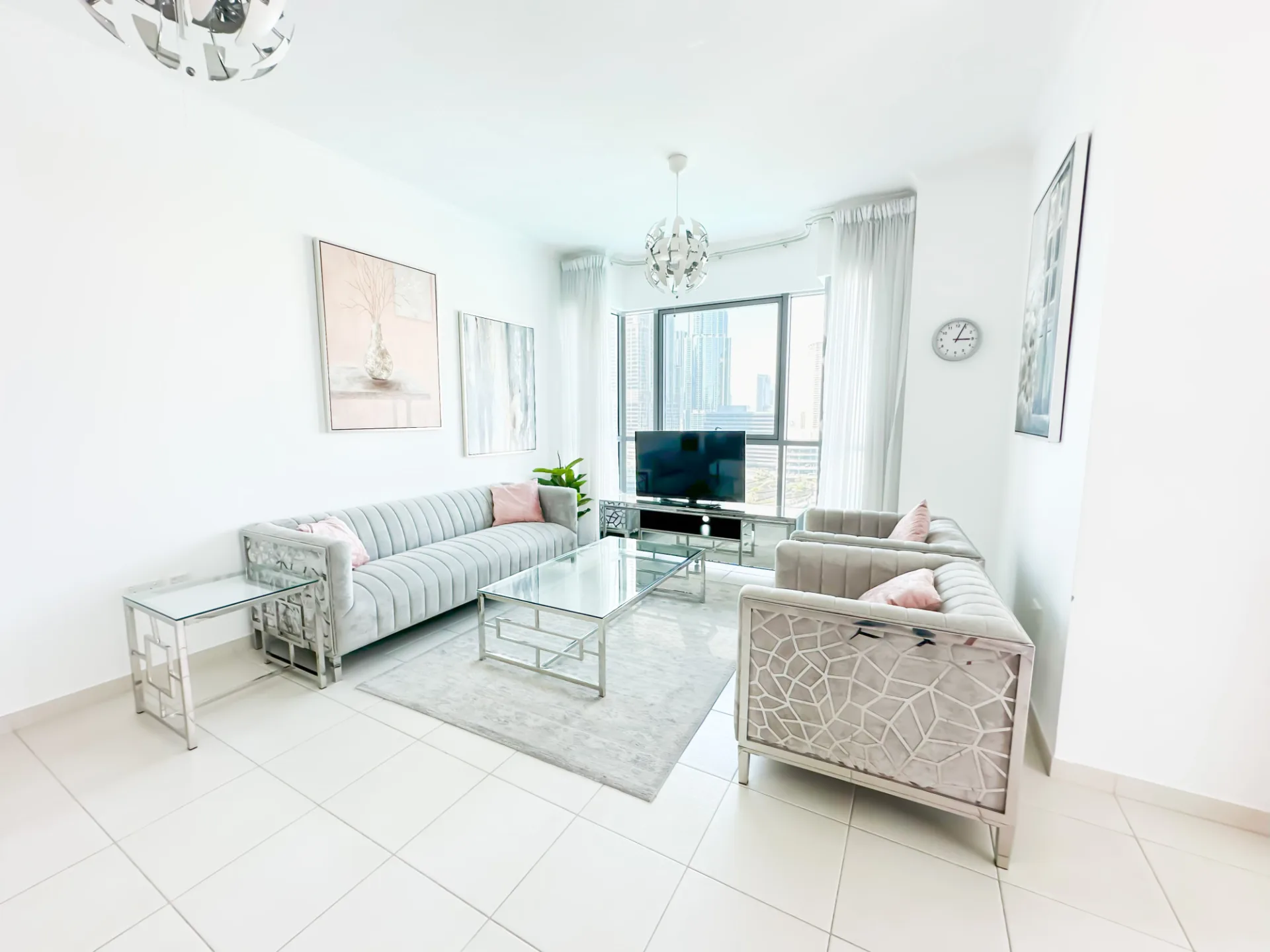 VUE SUR LE BURJ KHALIFA ET LA FONTAINE / MEUBLÉ / CLIMATISSATION GRATUITE – Appartement DUBAI (4/20)