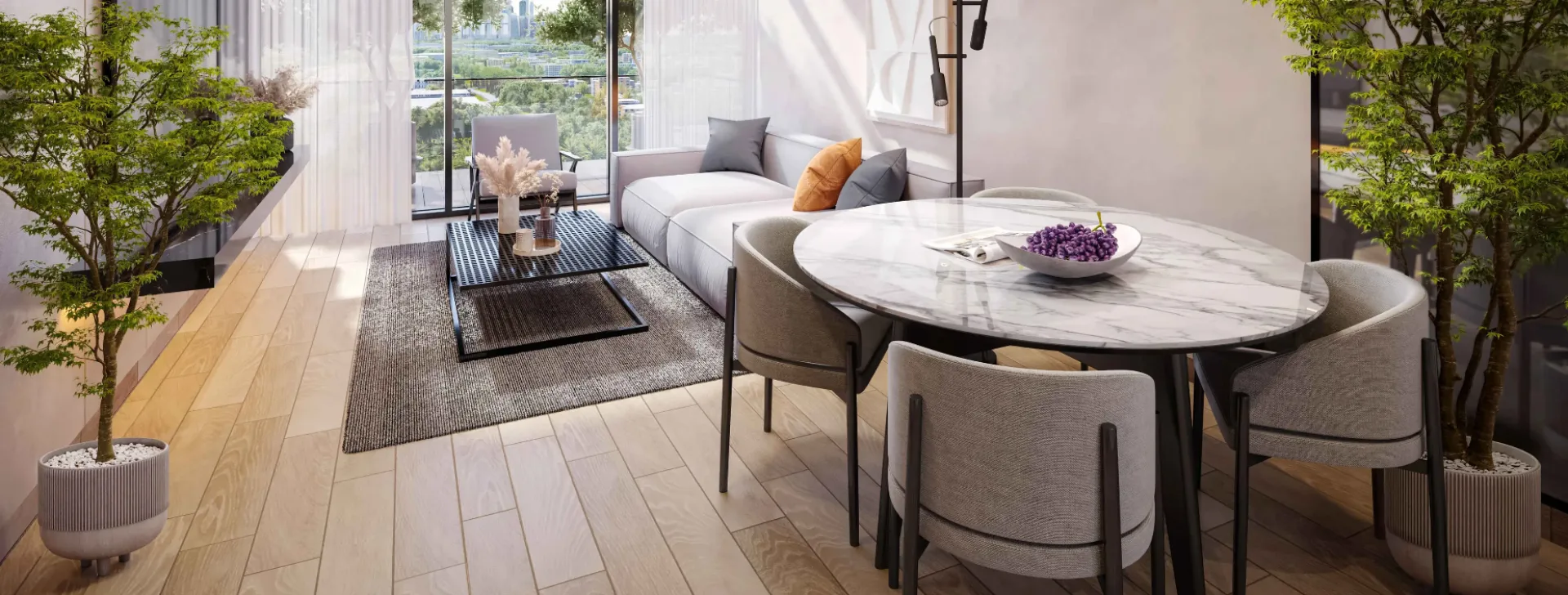 ORVESSA RESIDENCES: L'Avant-Garde Architecturale au Cœur d'Al Furjan – Appartement Dubai (2/9)