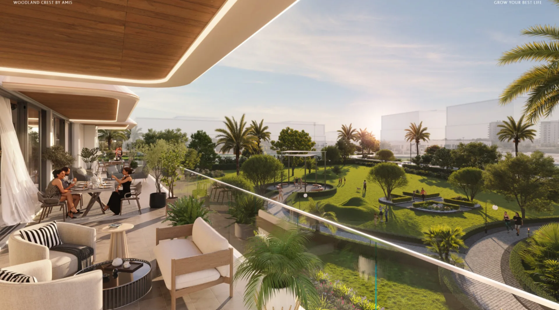 Découvrez Woodland Crest par AMIS Development – Là où la vie urbaine rencontre la nature – Appartement Dubai (3/7)