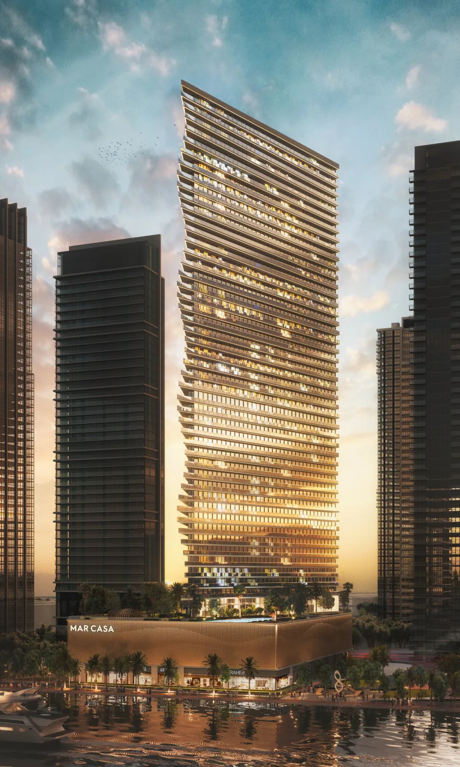 Nouveau lancement - Résidence emblématique en bord de mer - Mar Casa by Deyaar – Appartement Dubai Maritime City (14/23)