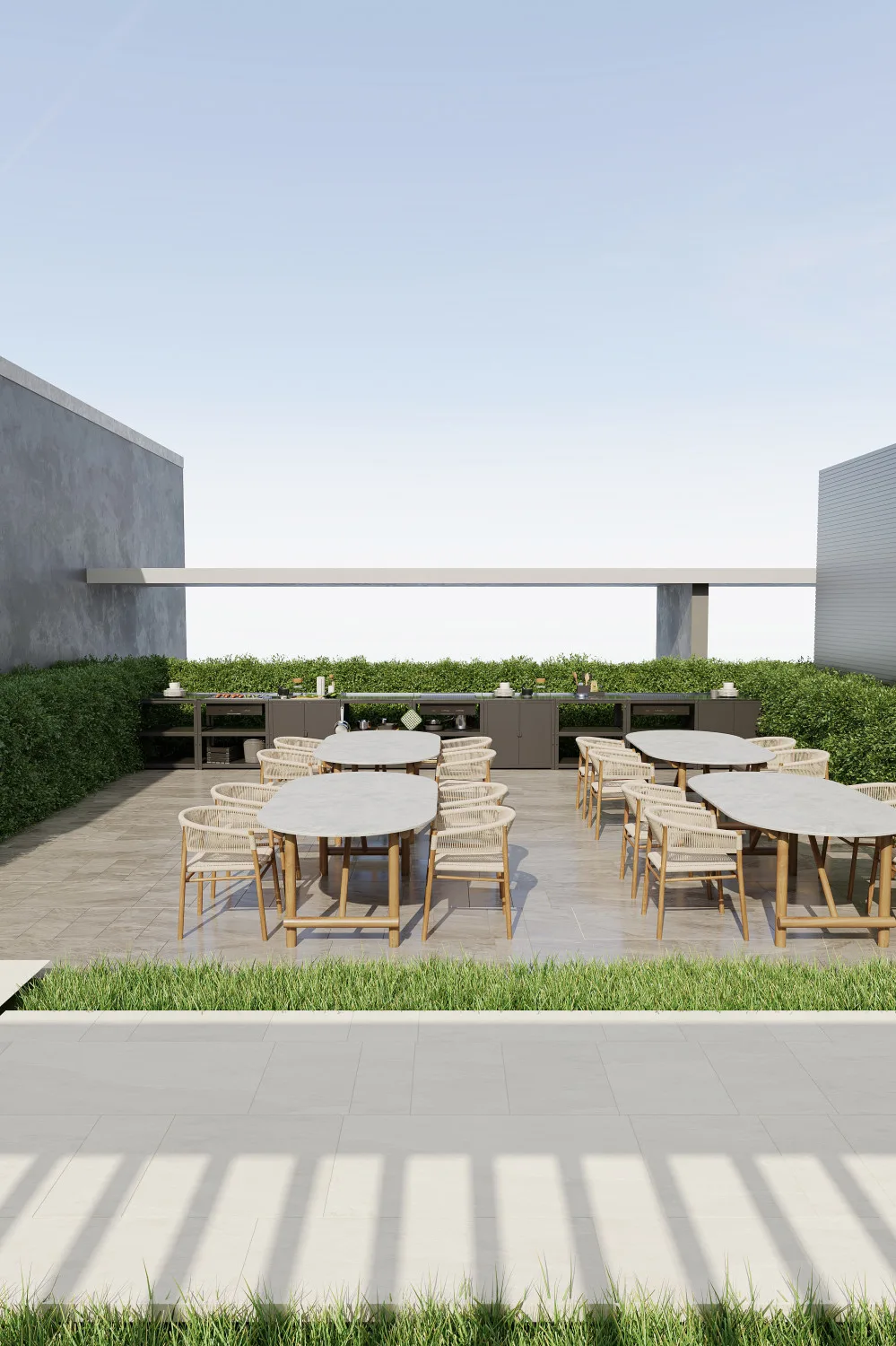 65524-BBQ-Area Belle Rêve: une résidence moderne de standing à taille humaine – Appartement Jumeirah Village Circle (12/12)