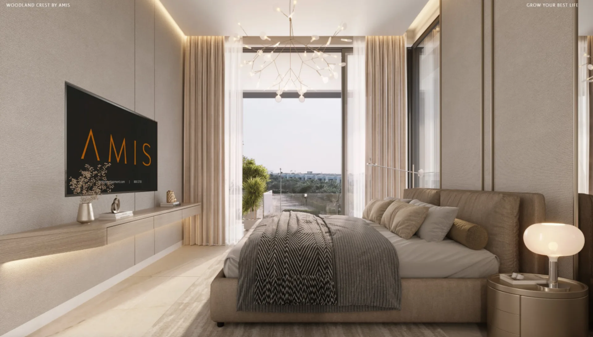 Découvrez Woodland Crest par AMIS Development – Là où la vie urbaine rencontre la nature – Appartement Dubai (5/7)