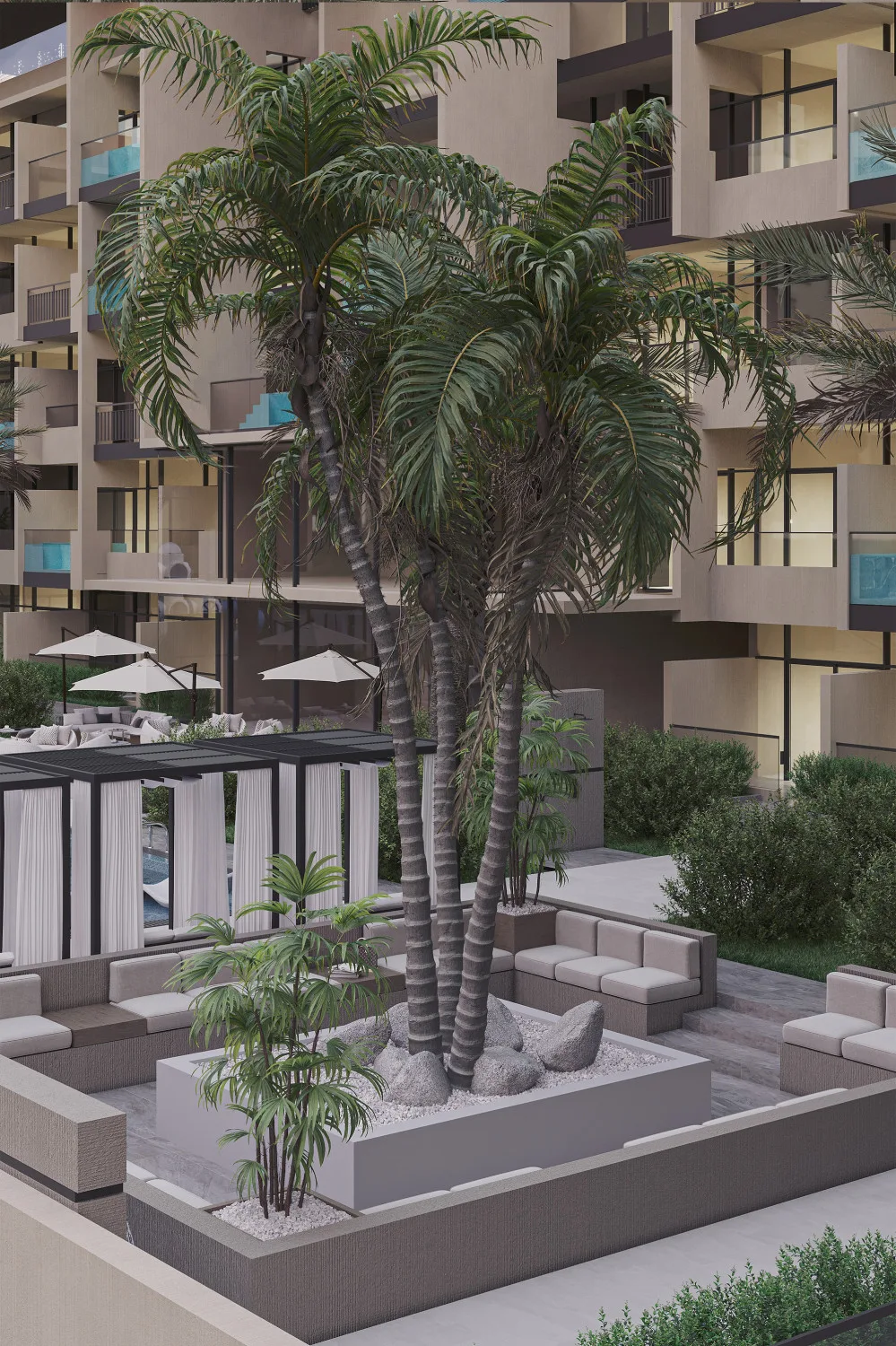 65514-Sunken-Garden Belle Rêve: une résidence moderne de standing à taille humaine – Appartement Jumeirah Village Circle (4/12)
