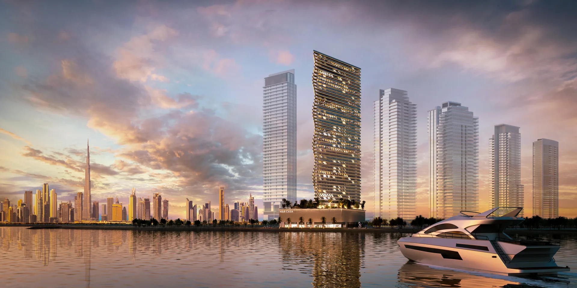Nouveau lancement - Résidence emblématique en bord de mer - Mar Casa by Deyaar – Appartement Dubai Maritime City (6/23)
