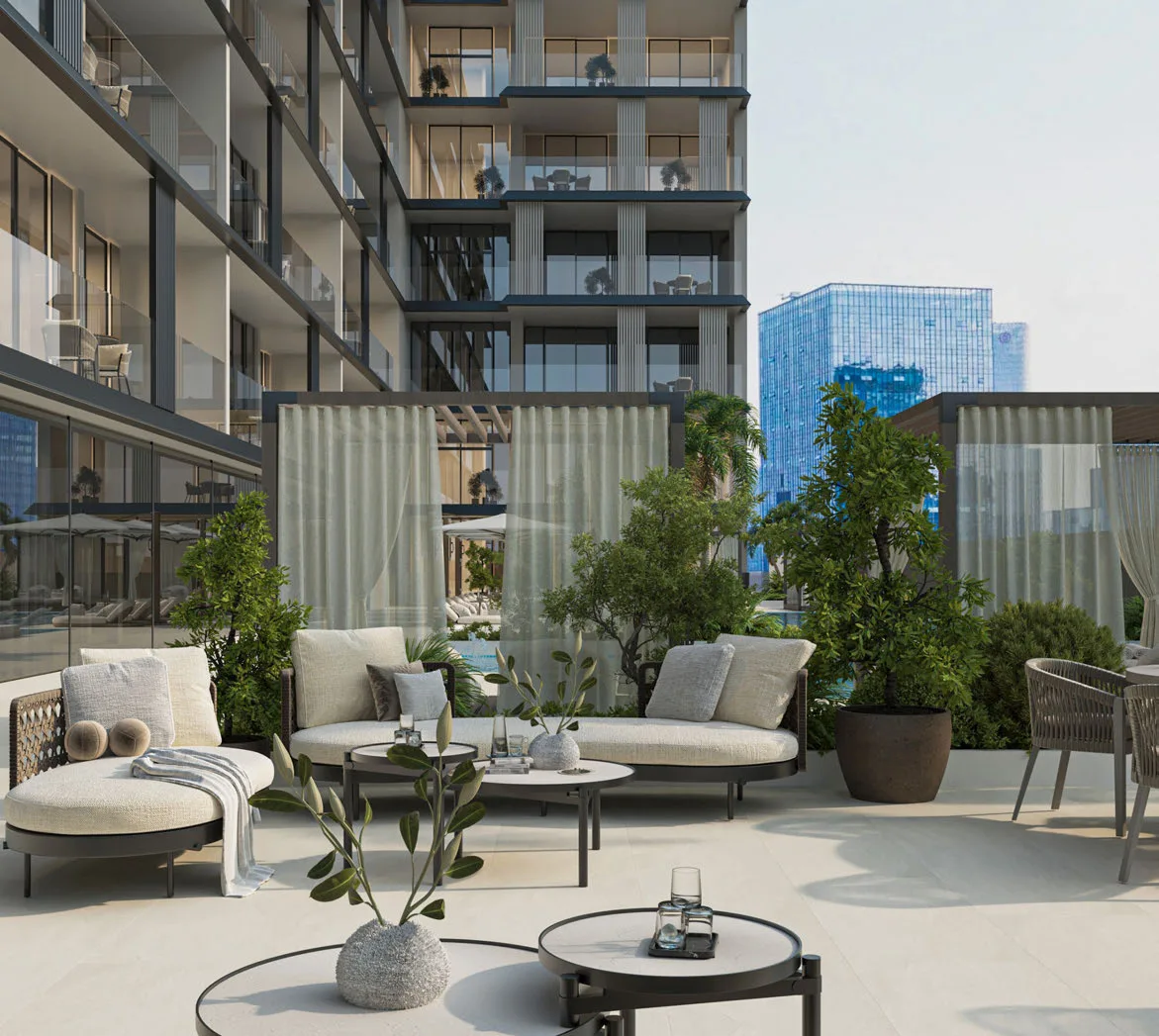 98807-BELLE-VIE-ZIMAYA-DSO-SOCIAL-COURTYARD Belle Vie par Zimaya – Appartement Dubai Silicon Oasis (18/24)