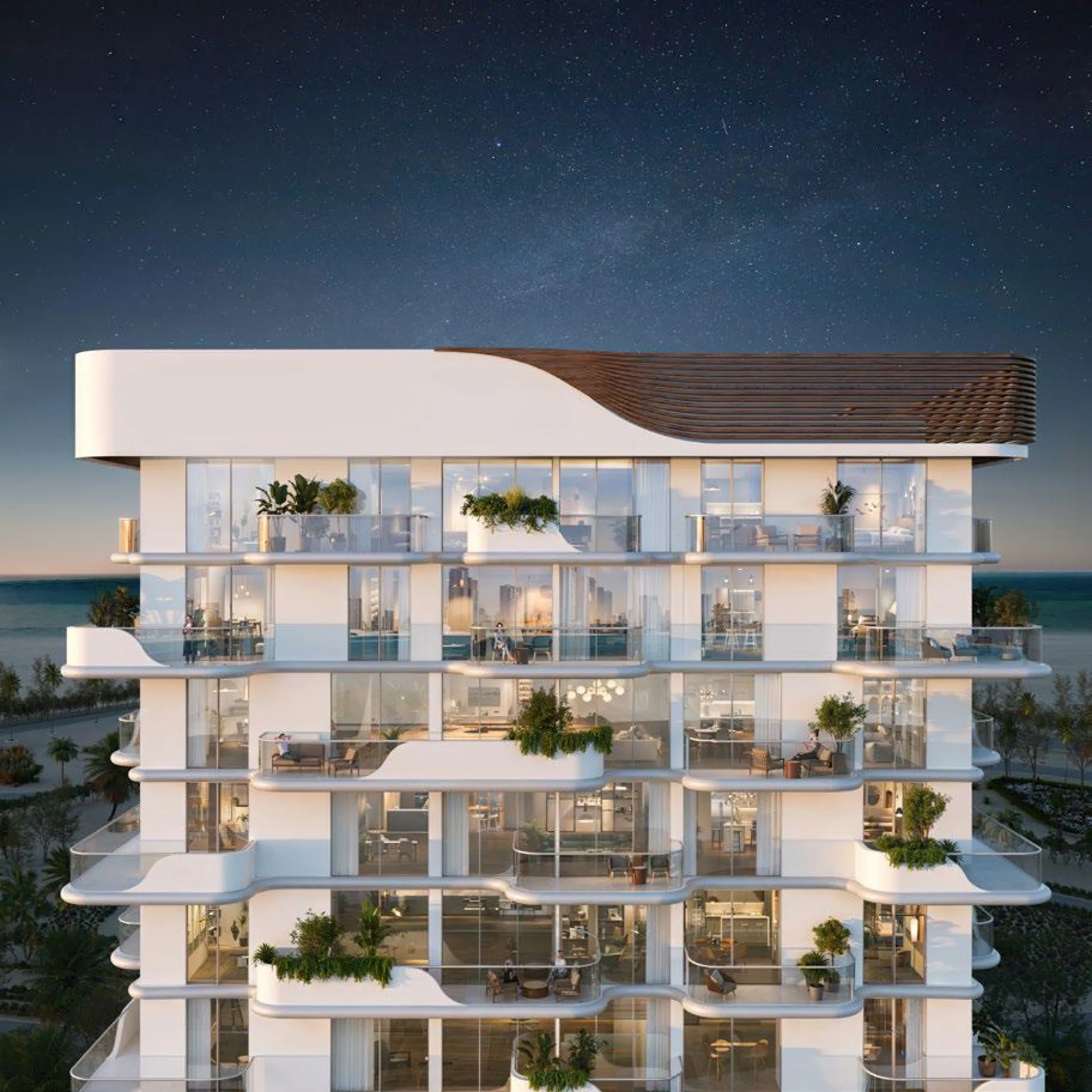 🌊 Coral Isle Residences par Grovy – Appartement Dubai Islands (1/17)