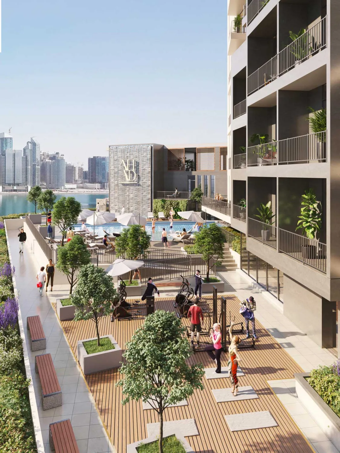 AHAD RESIDENCES Résidence de standing située à Business Bay, Dubaï – Appartement Dubaï (5/20)