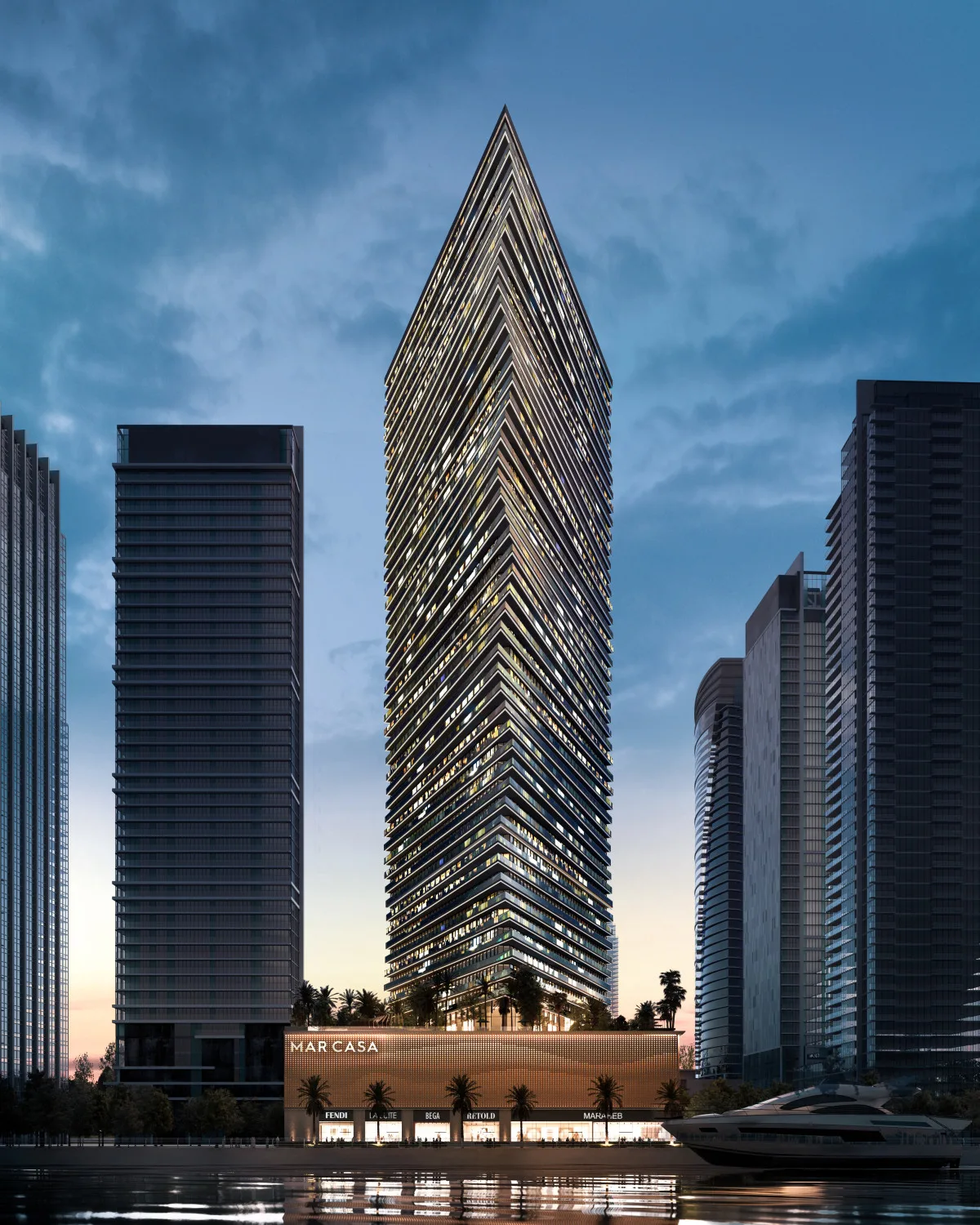 Nouveau lancement - Résidence emblématique en bord de mer - Mar Casa by Deyaar – Appartement Dubai Maritime City (9/23)