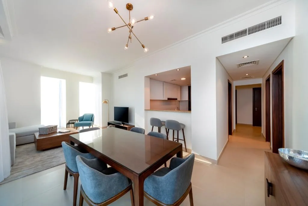 Superbe et rare appartement de 3 chambres avec vue complète sur Burj Khalifa et la fontaine de Dubaï – Appartement Dubai (7/1