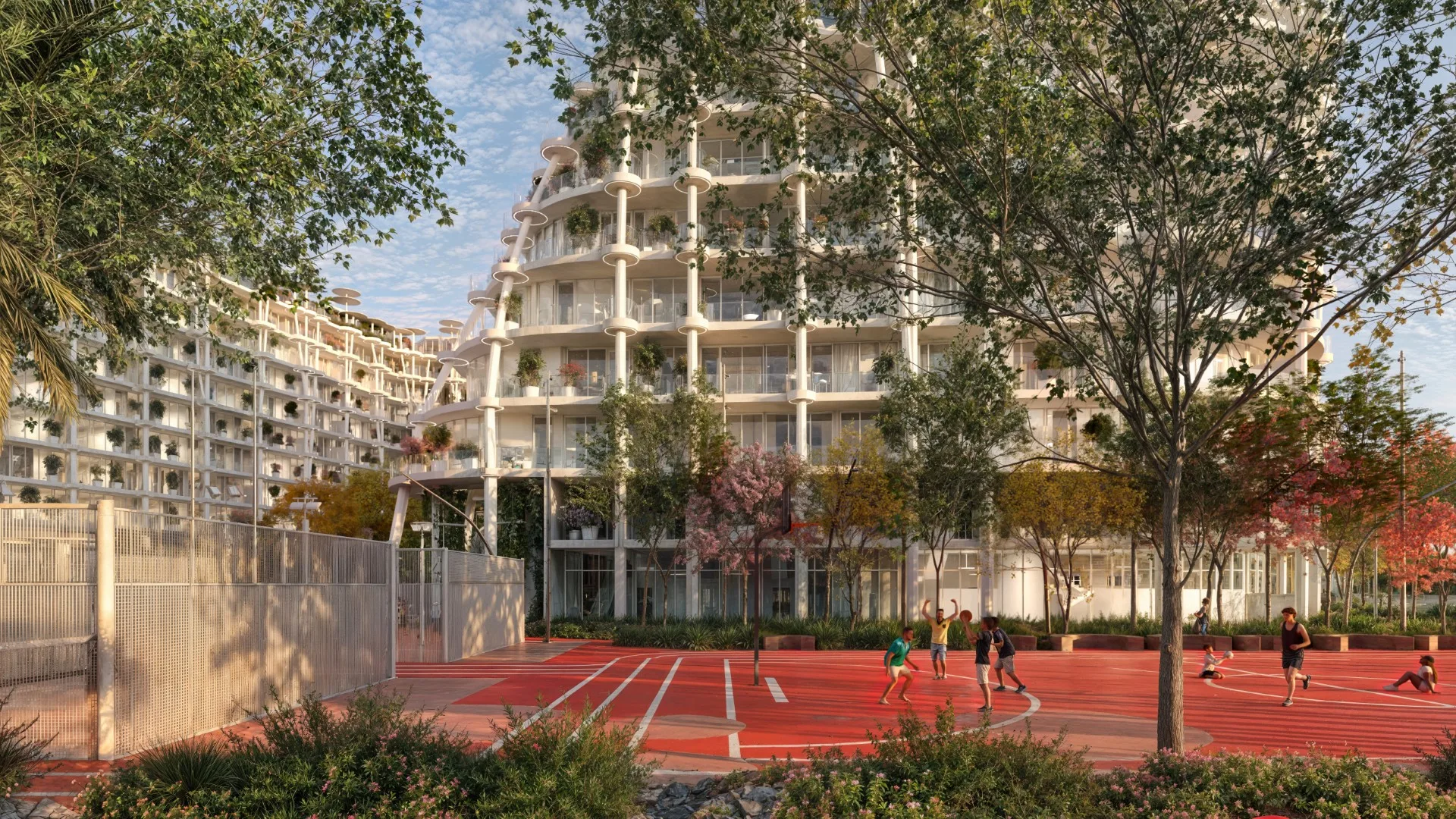 110459-Exterior-2-1 SAKURA GARDENS - DUBAILAND – Appartement Dubai Land Residence Complexe (12/30)
