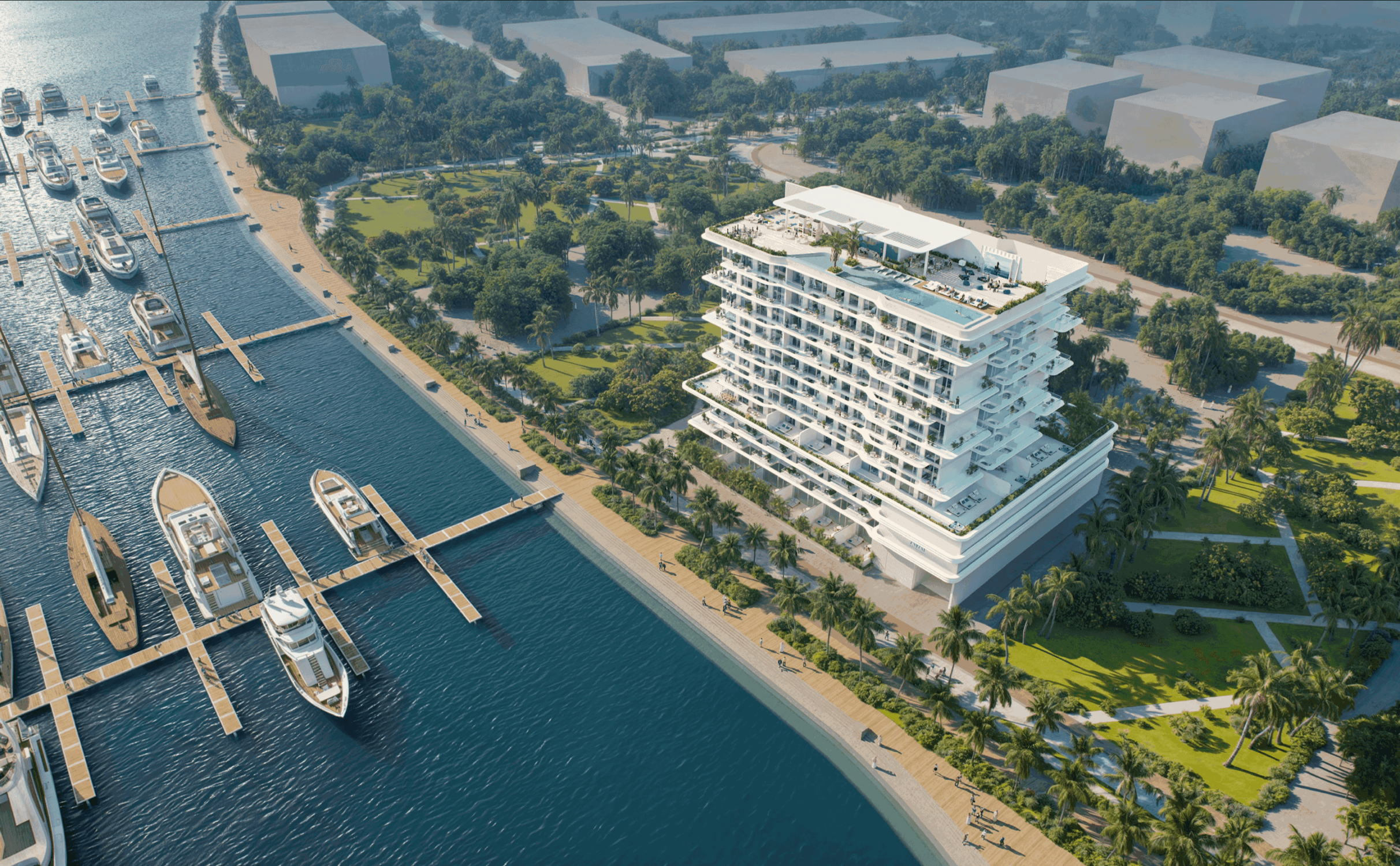 Ayamore Residence – Là où la vie insulaire rencontre le luxe urbain – Appartement Dubai (1/13)