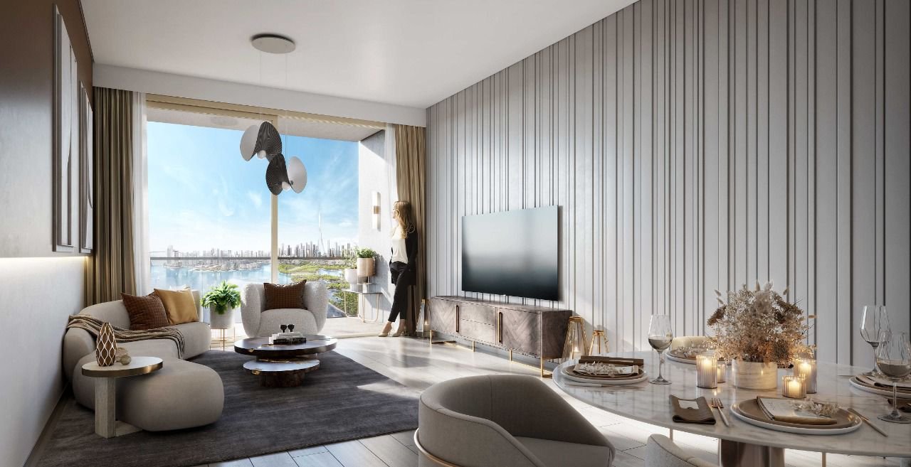 Meilleure vue / Vue sur le Creek MBR City / Plus grand agencement Appartement