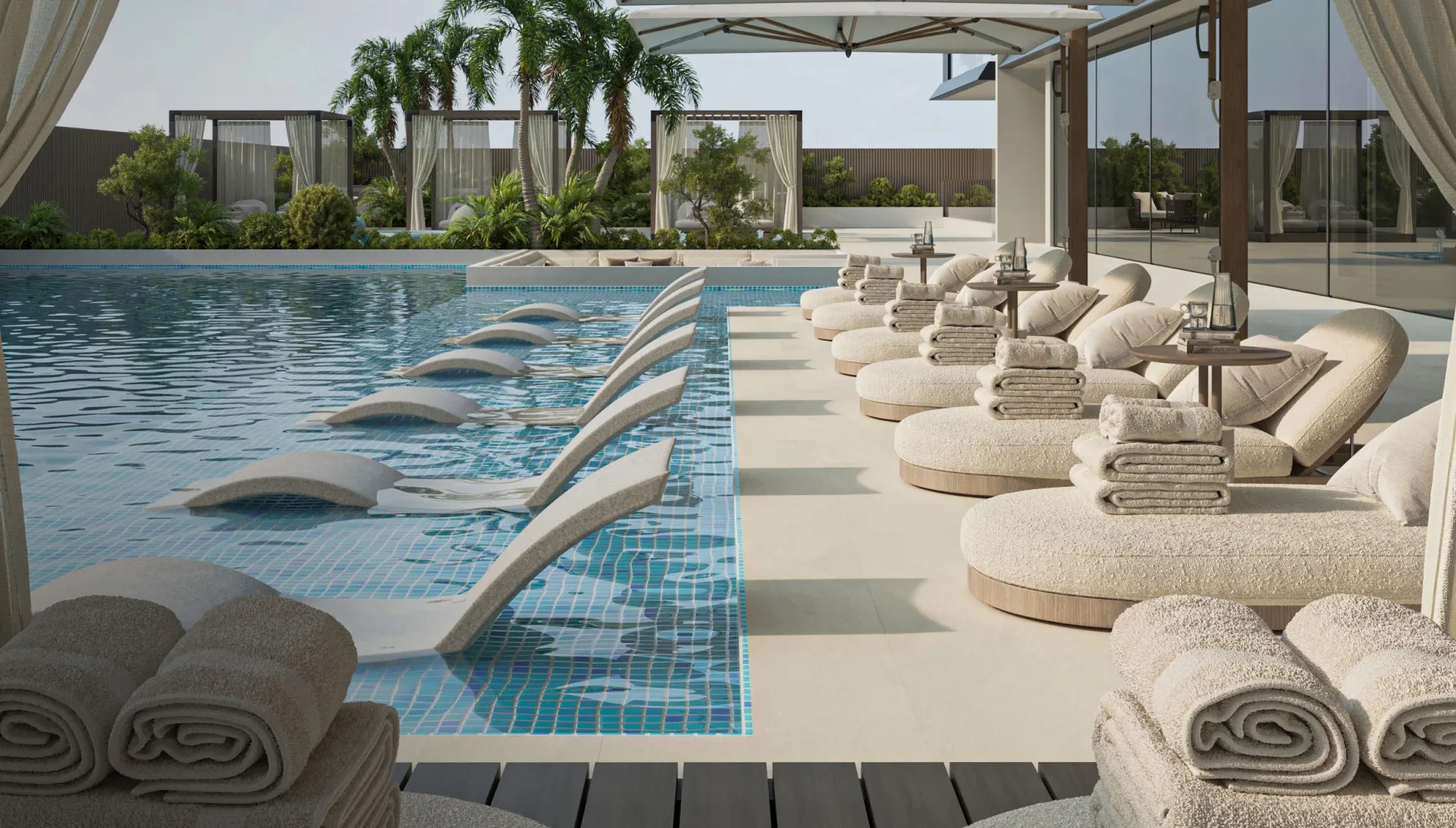 98810-BELLE-VIE-ZIMAYA-DSO-SWIMMINGPOOL-CABANAS Belle Vie par Zimaya – Appartement Dubai Silicon Oasis (21/24)