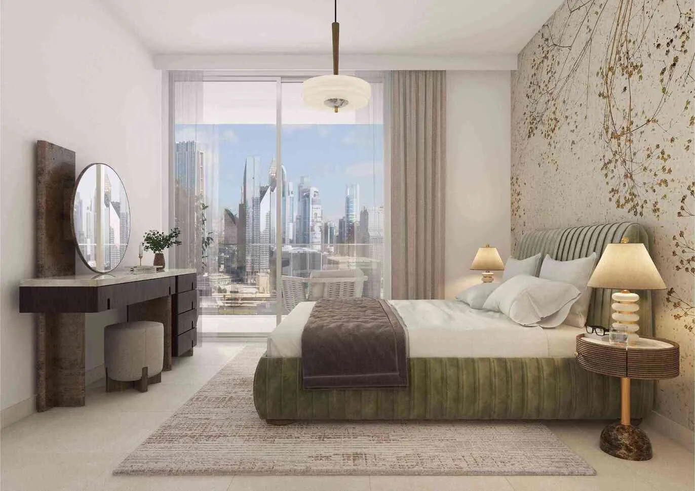 49035-VYB-bedroom_3 Vyb situé à Business Bay Dubaï – Appartement Business Bay (8/12)