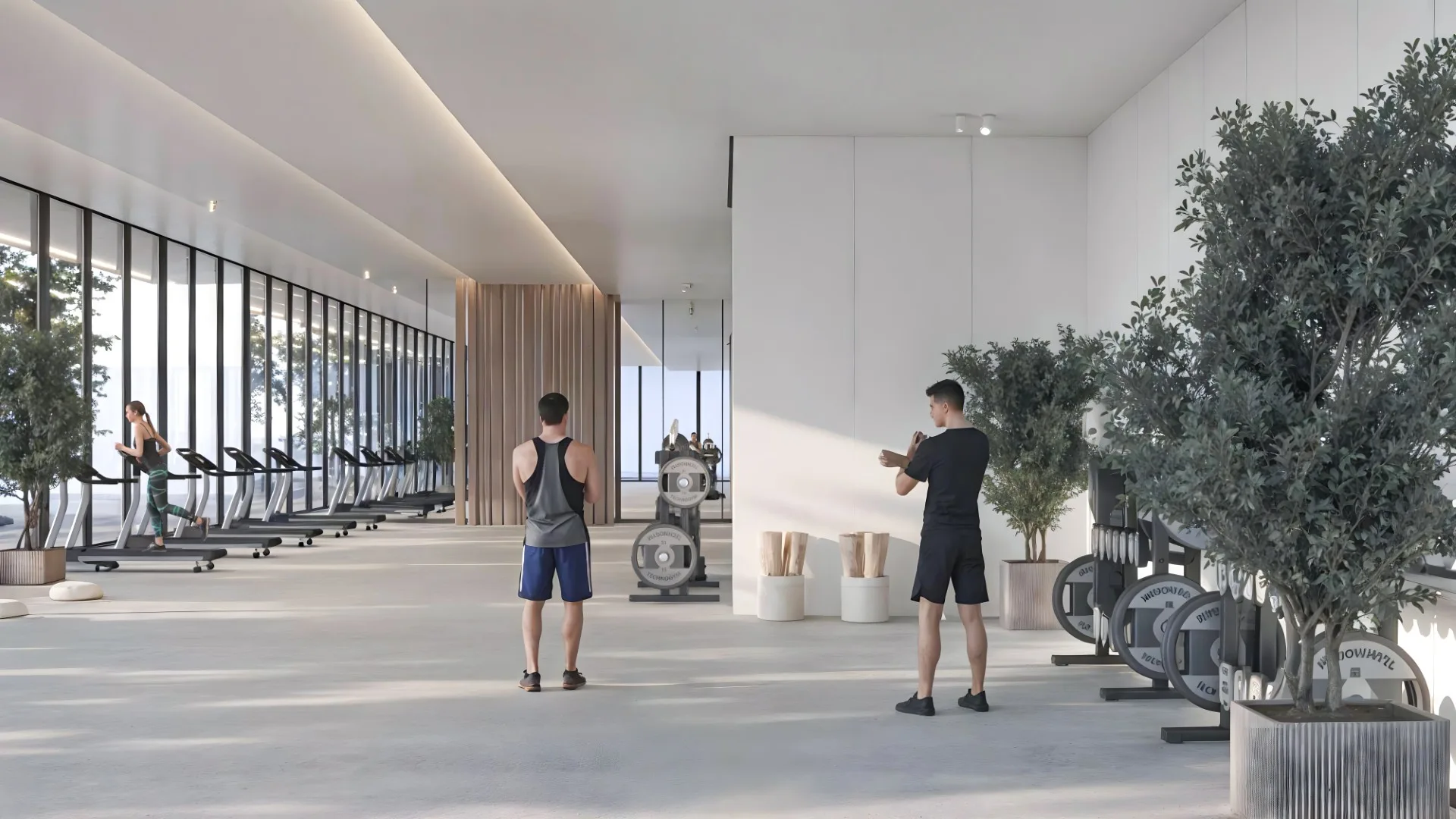 110466-Gym-1 SAKURA GARDENS - DUBAILAND – Appartement Dubai Land Residence Complexe (19/30)