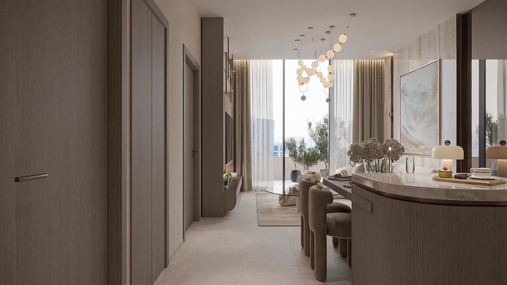 Découvrez One Sky Park, le projet prestigieux signé Iman Developper, au cœur de Jumeirah Village Circle à Dubaï. Appartement 