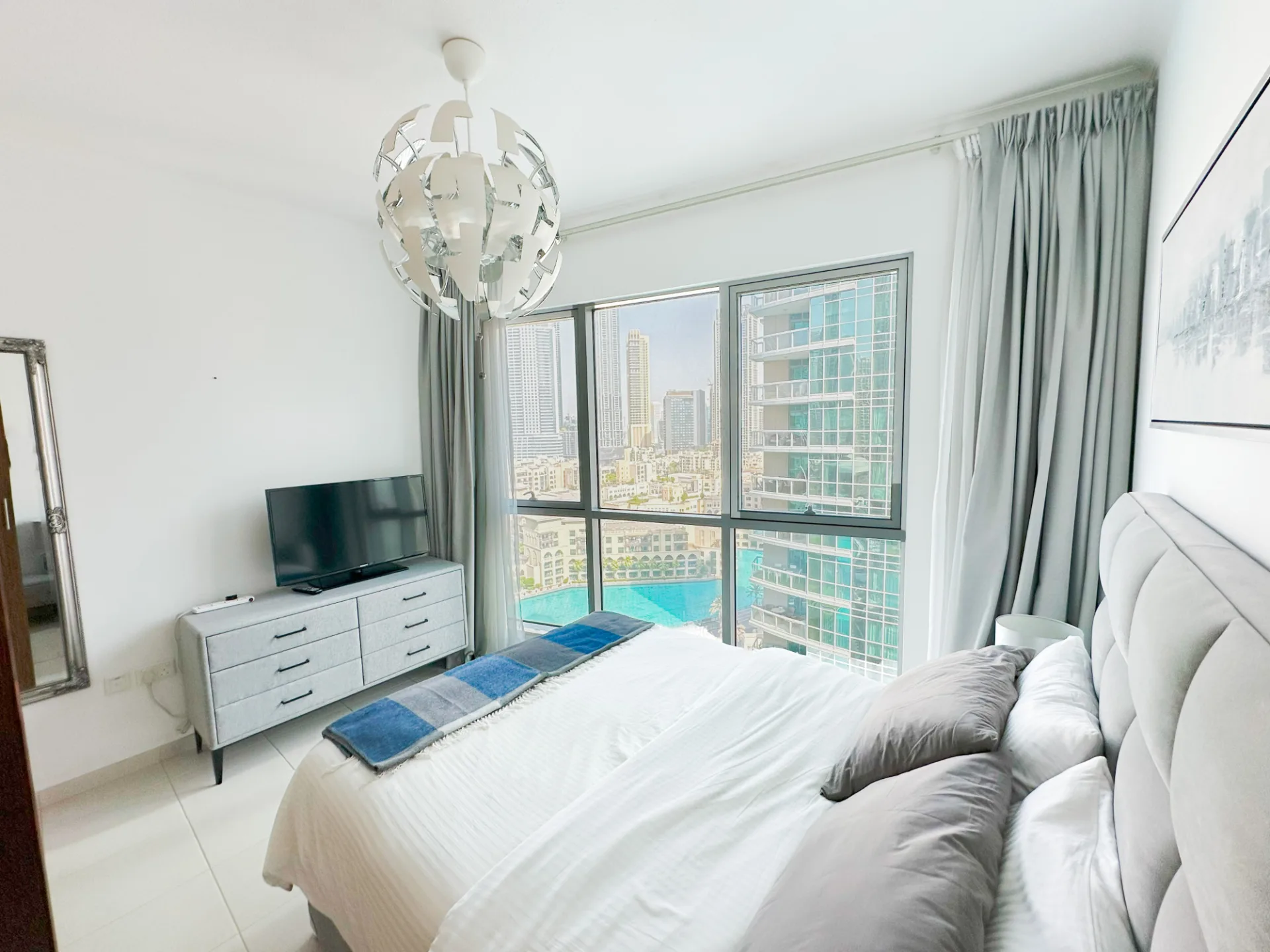VUE SUR LE BURJ KHALIFA ET LA FONTAINE / MEUBLÉ / CLIMATISSATION GRATUITE – Appartement DUBAI (16/20)
