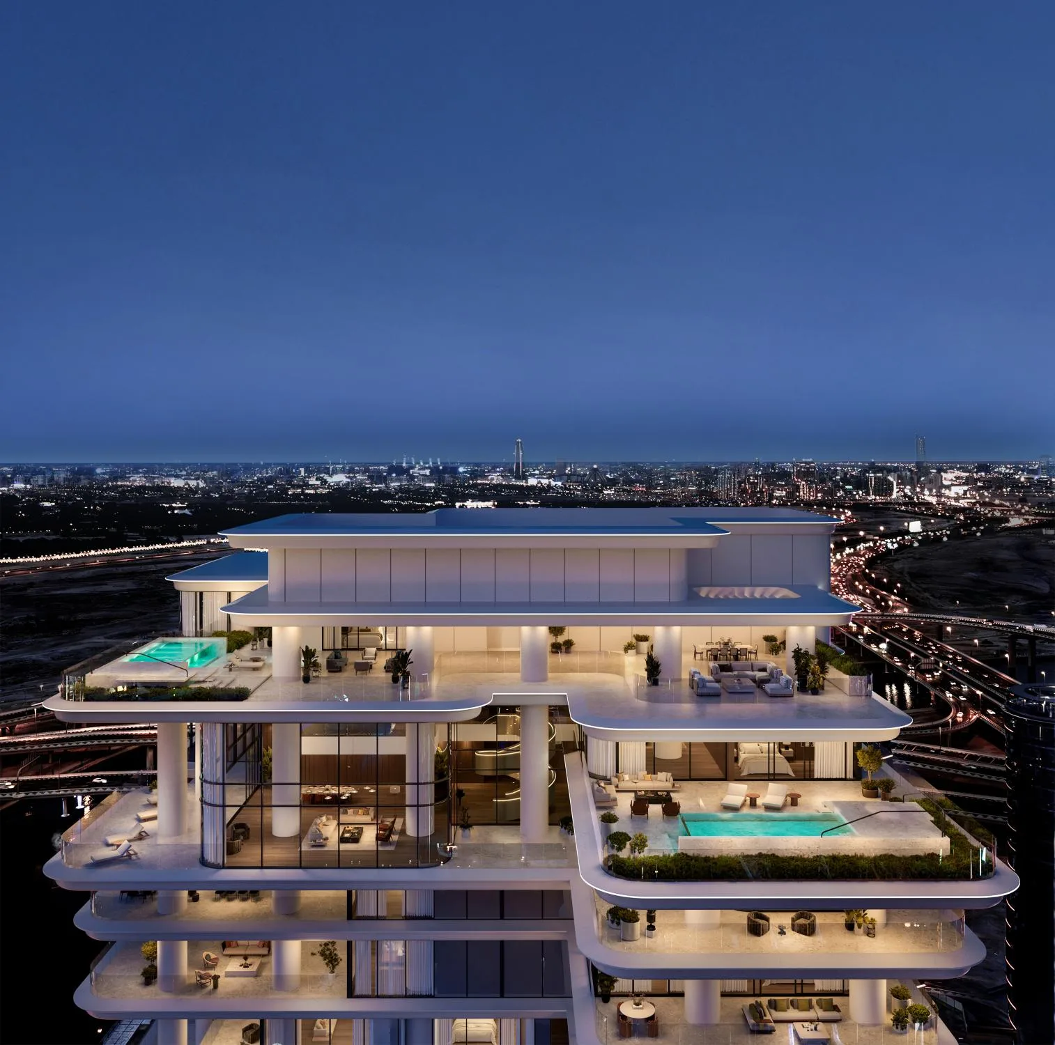 VELA VIENTO BY OMNIYAT | Le Sommet de l'Élégance Suspendue à Marasi Bay – Appartement Dubai (30/30)