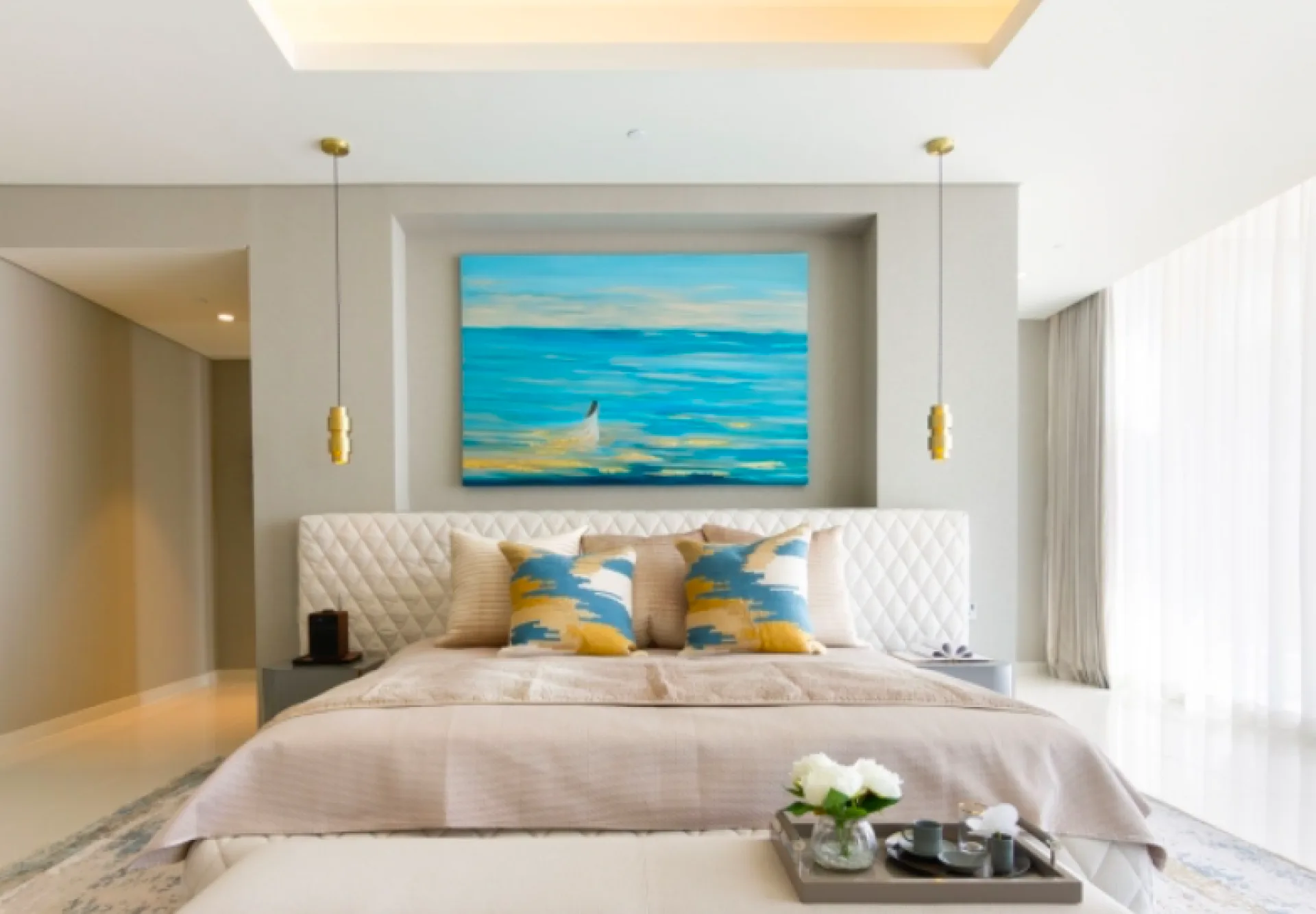 Luxueux Penthouse de 3 chambres avec vue mer – Appartement Dubai (15/22)
