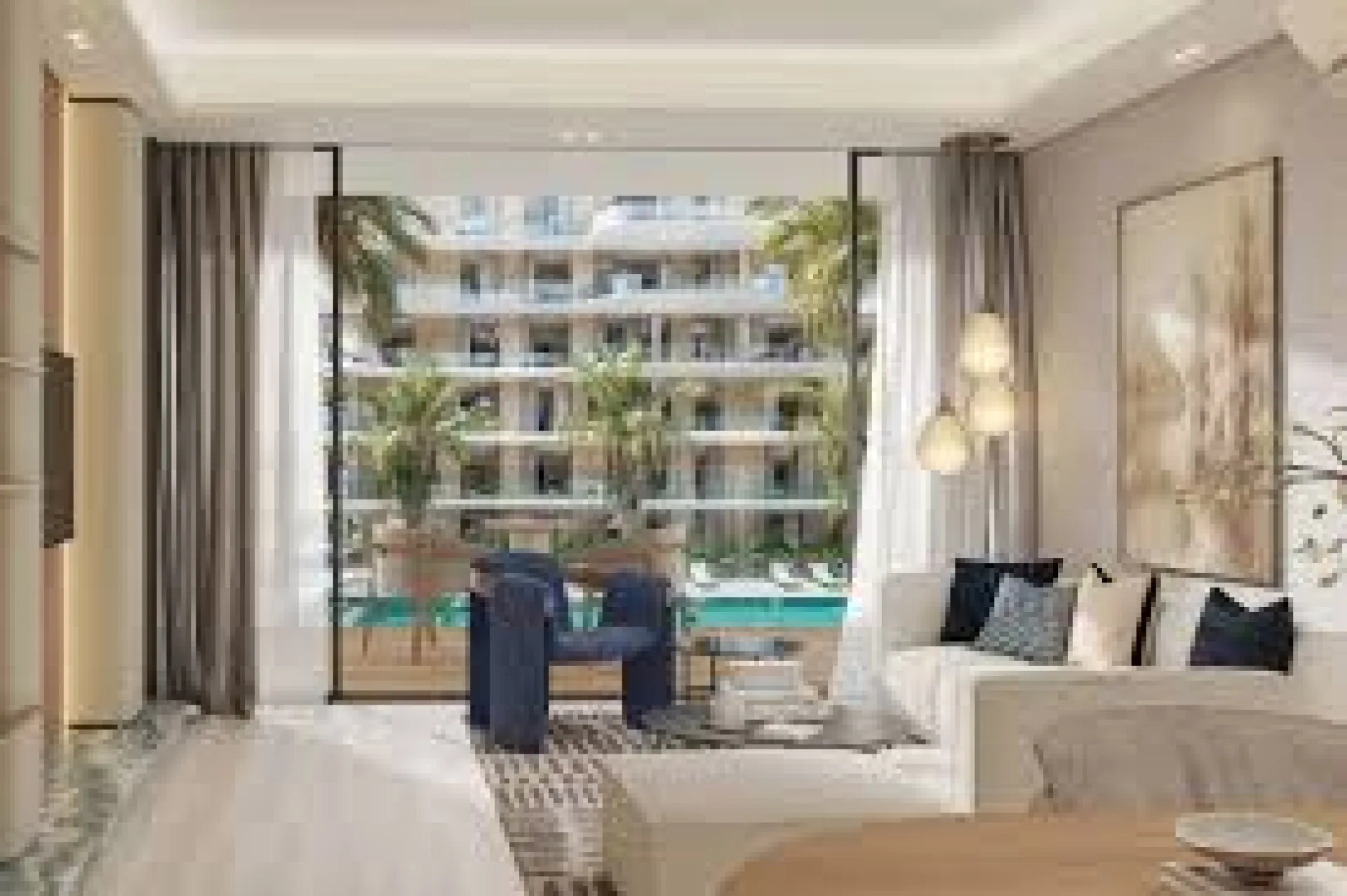 Découvrez l'élégance côtière ultime au Blue Beach Residence – Appartement Ajmal Makan City, (3/9)